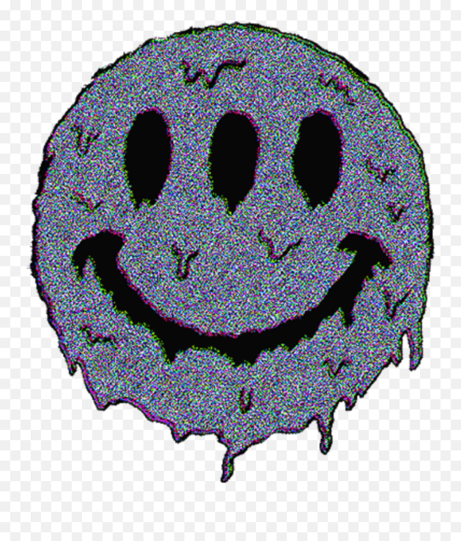 Download Vaporwave Trippy Trip Smile Smiley Emoji Tumblr - Smiley Face Aesthetic Gif,Waving Emoji Gif