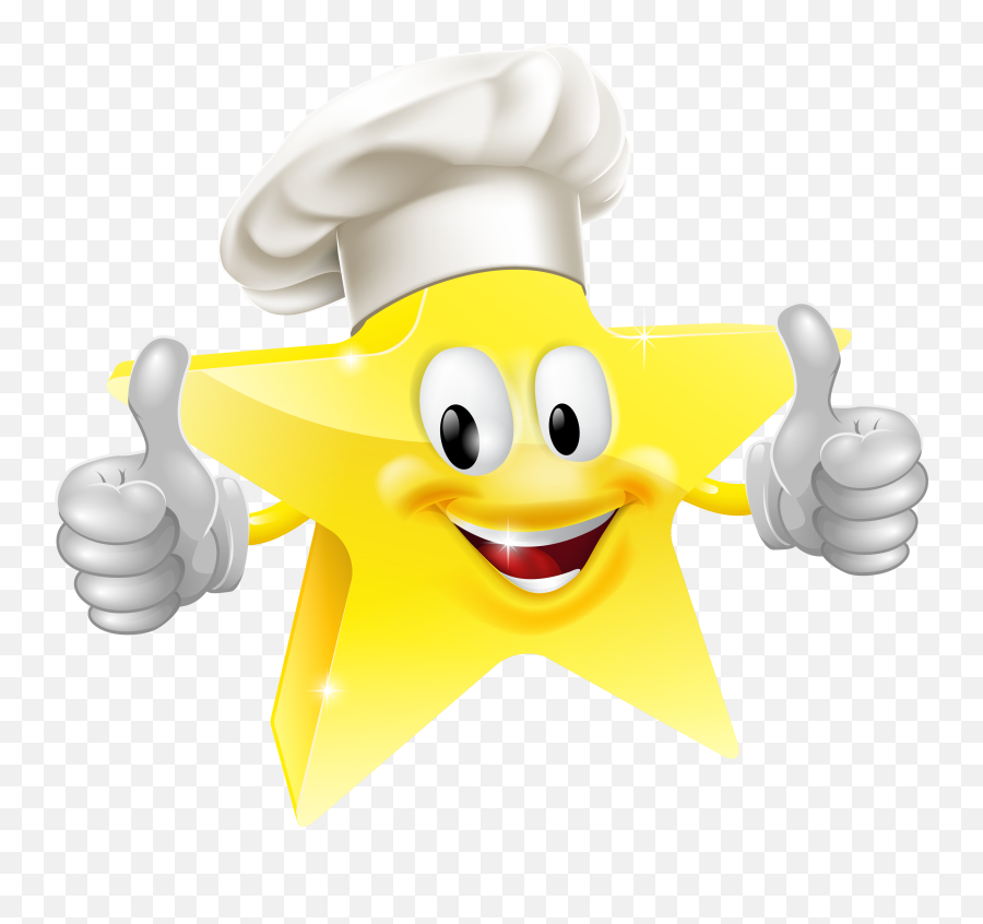 Pin På Kock Grönsaker Frukt O Mat - Cartoon Star Chef Emoji,Wechat Free Emoticons