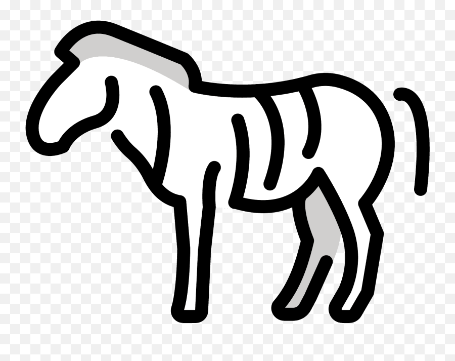 Zebra Emoji Clipart - Emoji Zebra,Drawing Pins And Needles Emoji