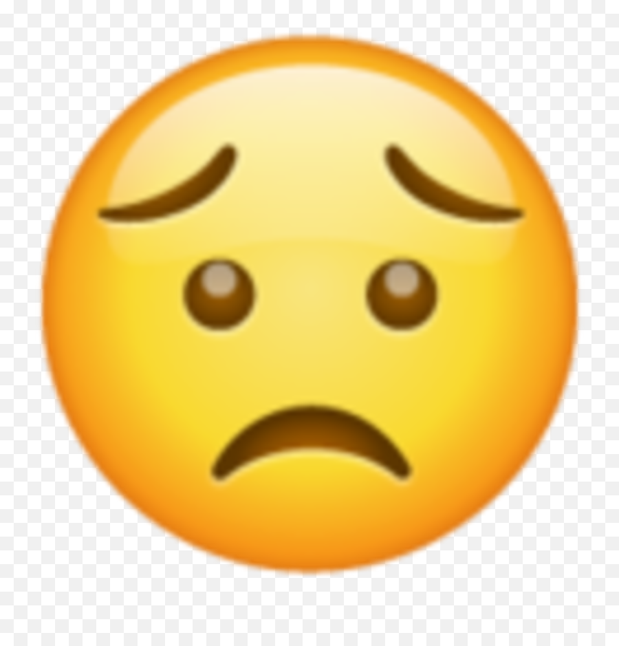 Significado De Los Emojis De Whatsapp - Worried Emoji,Caritas Emojis