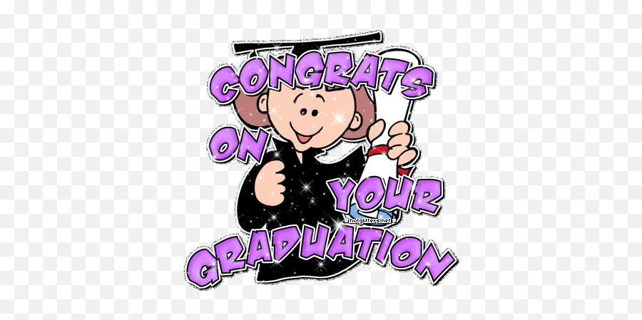 Congratulations On Your Graduation Gif - Clip Art Library Congratulation Gif For Graduates Emoji,Congratulations Animated Emoticons