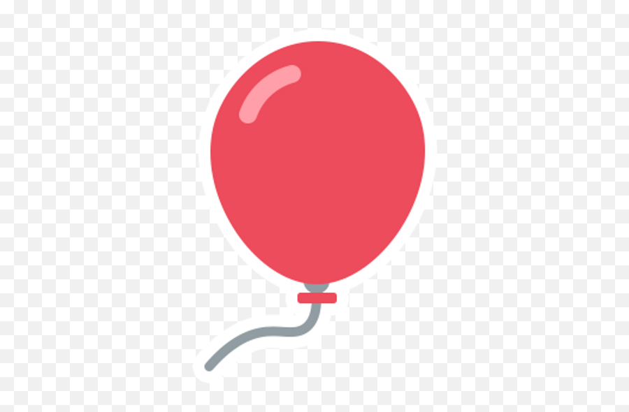 Red Ballon Sticker - Sticker Mania Dot Emoji,Red Headed Emoji