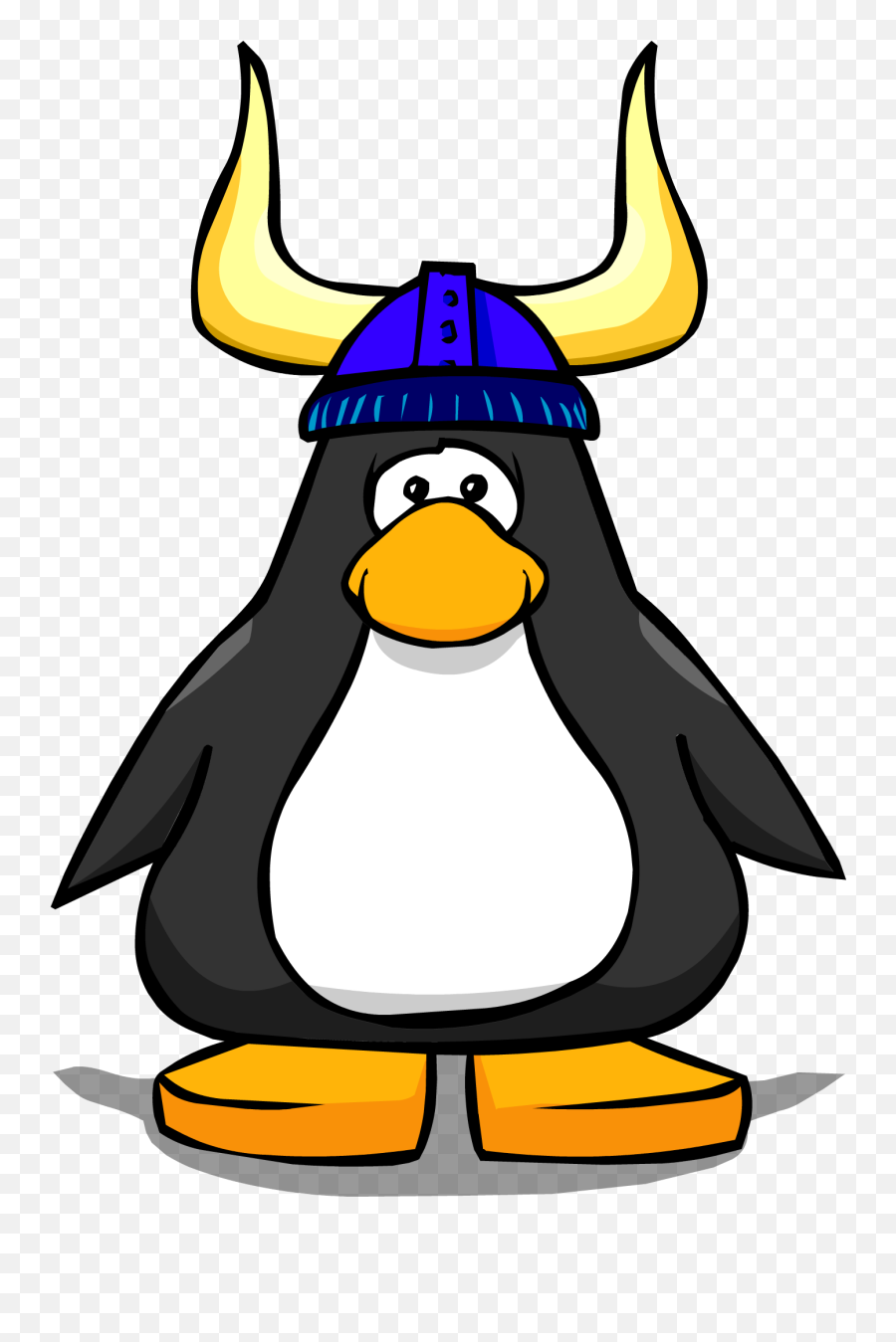 Blue Viking Helmet Club Penguin Wiki Fandom - Club Penguin Helicopter Hat Emoji,Custo Emojis