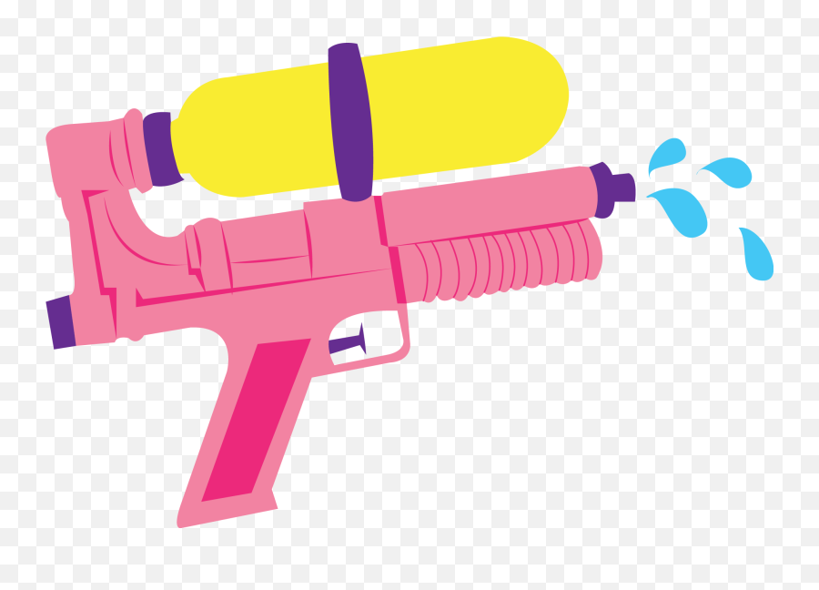 Guns Clipart Line Art - Water Gun Clipart Png Transparent Water Gun Clip Art Png Emoji,Squirt Emoji