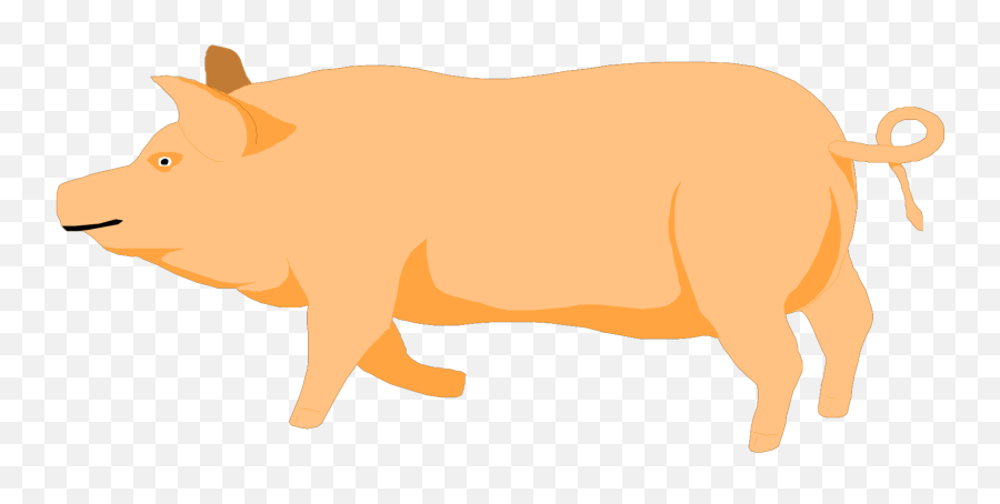 A Pig Svg Clip Arts - Orange Pig Transparent Emoji,Flying Pigs Emoji