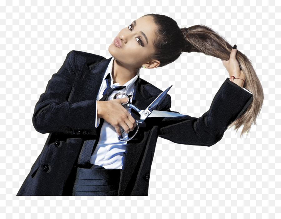 Ariana Grande Dangerous Woman Suit - Ariana Grande Cutting Her Hair Emoji,Ariana Grande Emoji