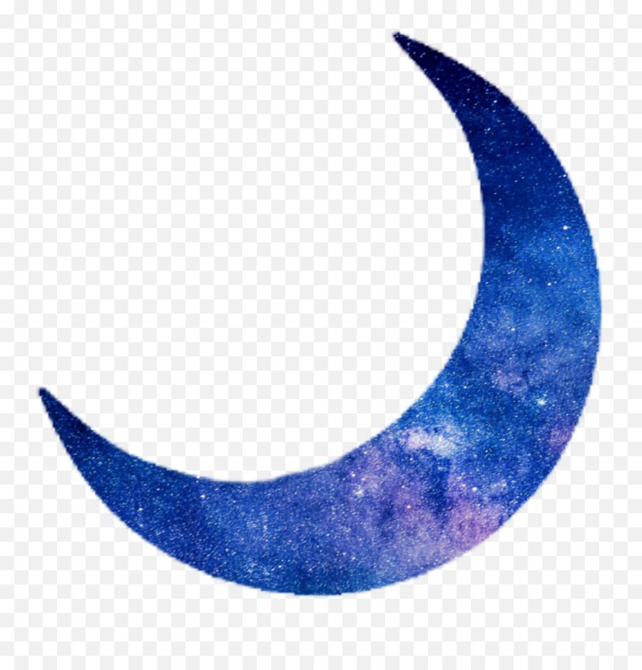 Moon Sticker - Crescent Clipart Full Size Clipart Blue Crescent Moon Transparent Emoji,Crescent Emoji
