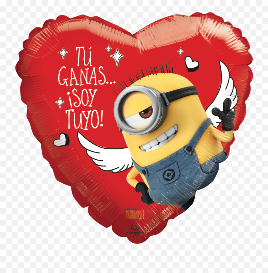 Minions Cupido Soy Tuyo - Love You Mum Heart Emoji,El Emoticon De Los Minions