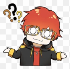 Seven Mystic Messenger - Mystic Messenger Seven Stickers Emoji,Mystic Messager Emojis