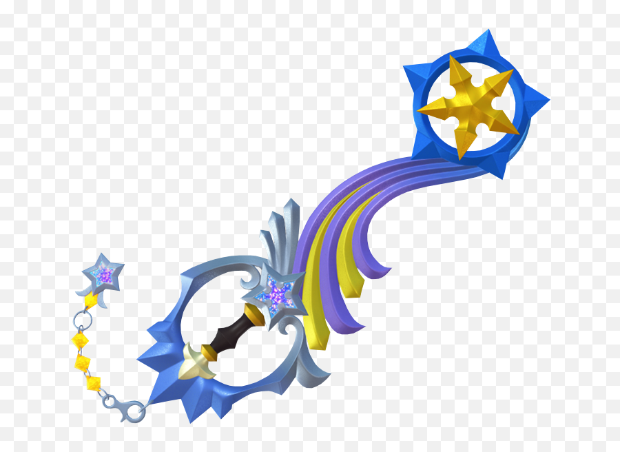 Keyblades - Kingdom Hearts Iii Kingdom Hearts Insider Shooting Star Keyblade Emoji,Shooting Star Iphone Emojis