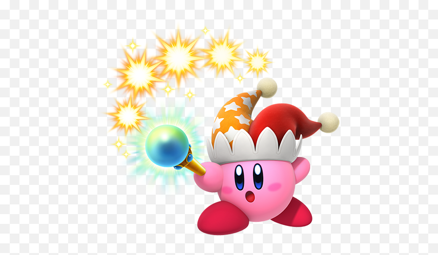Kirby Fighters 2 For Nintendo Switch - Kirby Beam Mage Emoji,Fighting Kirby Emoticon