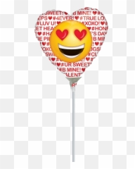 9 Aifill Only Smiley Love Emoticon Love Bargain Balloons - Happy Emoji,Cloud Emoticon Art