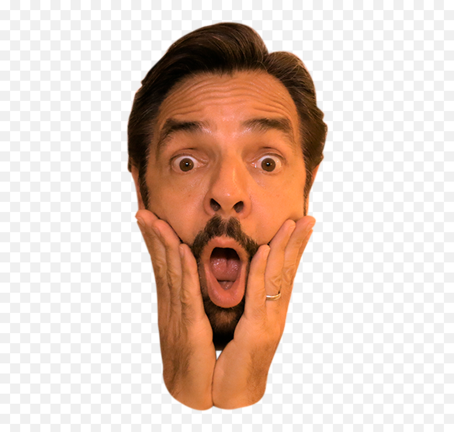 Eugenio Derbez Emojis - Astonishment,Camisas De Emojis Hecha A Mano