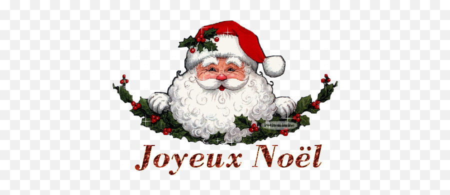 Christmas French Graphics And Animated - Christmas Day Emoji,Christmas Emoticons Moving