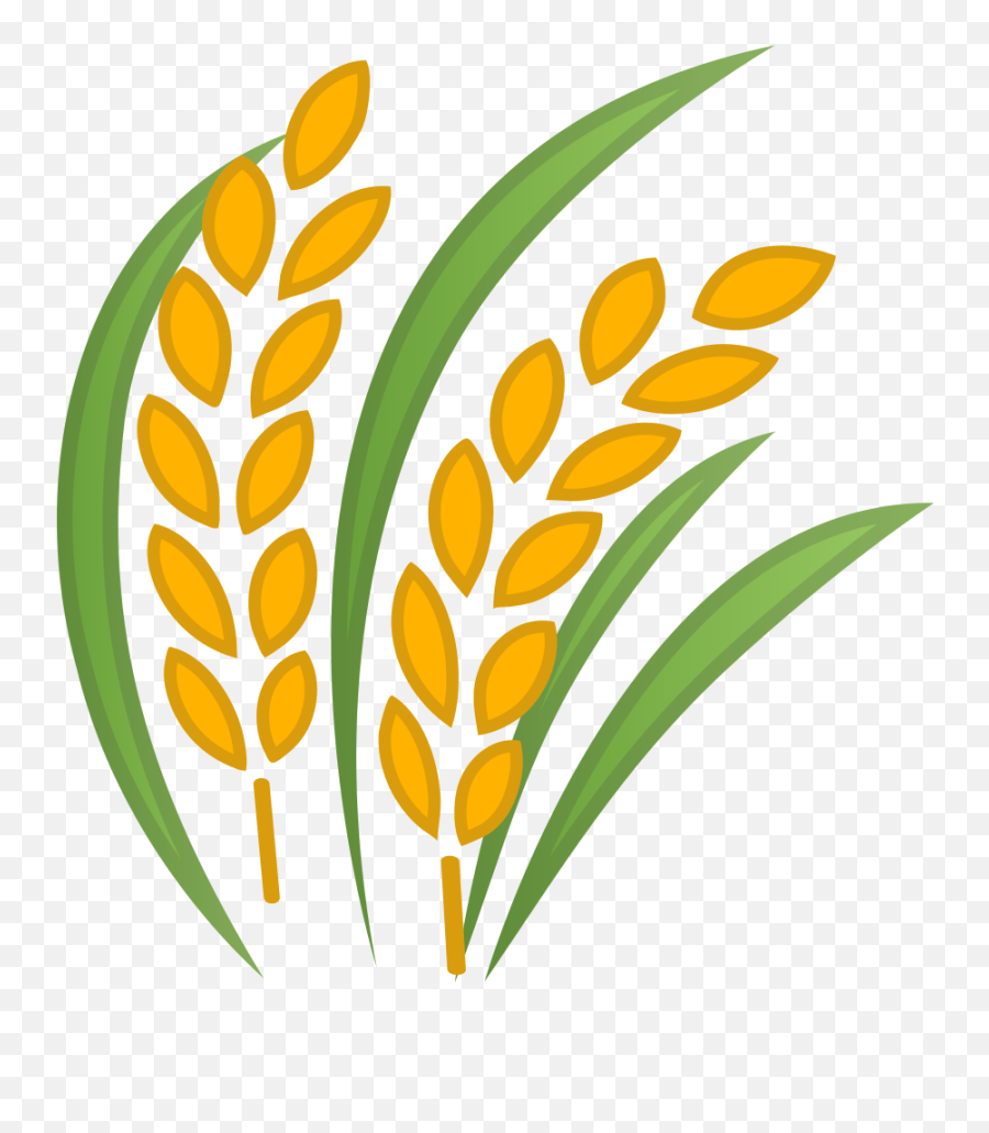Sheaf Of Rice Emoji - Imagen De Espiga De Arroz,Grass Emoji