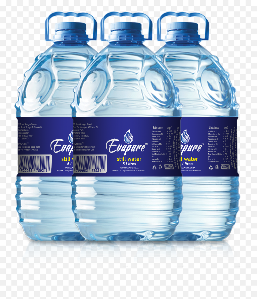 5l Still Water - Water Bottle 5l Png Emoji,Water Bottle Emoji