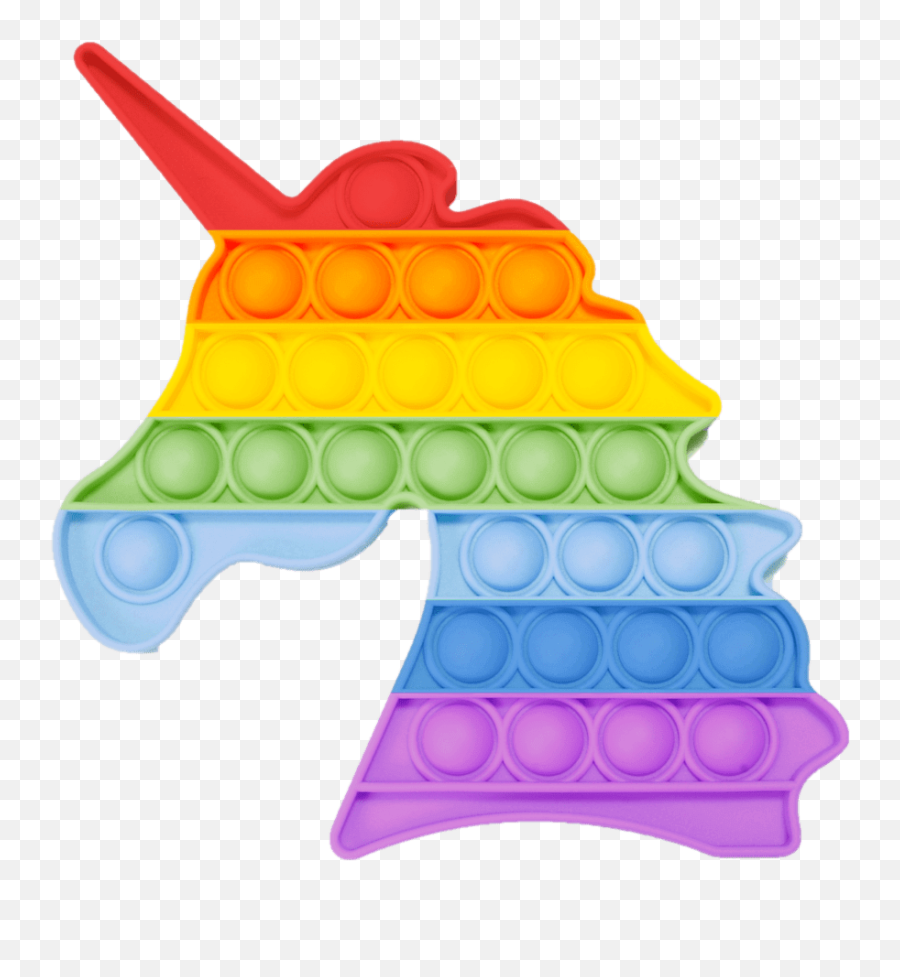 Pop It Fidget Pad Bubble Popping Sensation - Purple Heart Fidget Toys Pop It Rainbow Unicorn Emoji,Emotions Selling Kids Toys