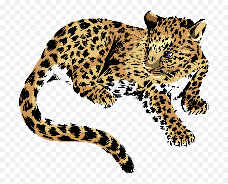 Free Jaguar Clipart 3 - Clipartix Jaguar Clipart Transparent Emoji,Laying Down Emoji