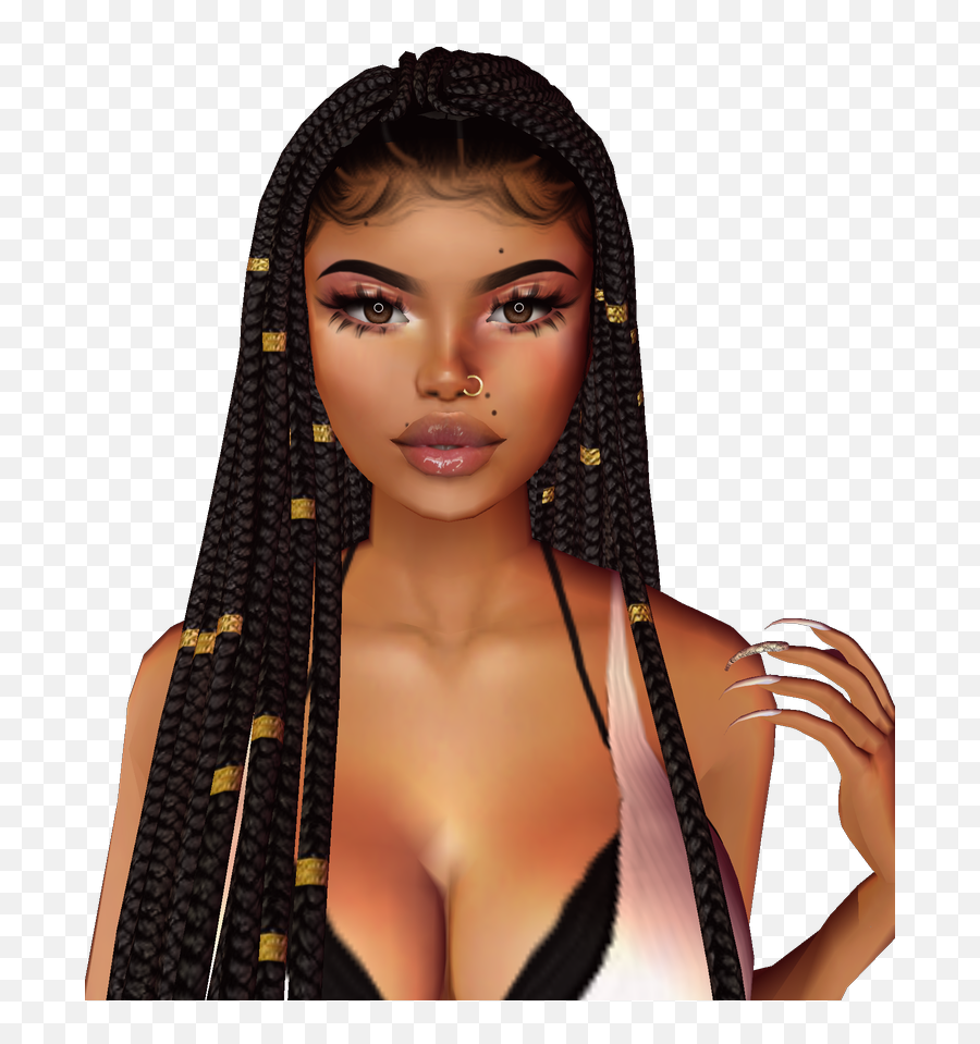 Imvu Girl Girls Avt Sticker By Kaiannarodrigues - For Adult Emoji,Imvu Emoji