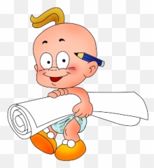 Funny Baby Boy Cartoon Clip Art Images - Funny Baby Clipart Emoji,Menina E Menino Emoticons Separados