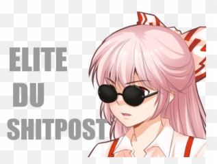 Sticker De Fyze Sur Elite Du Shitpost Mokou 50 Nuances De Emoji,Discord Chancla Emoji