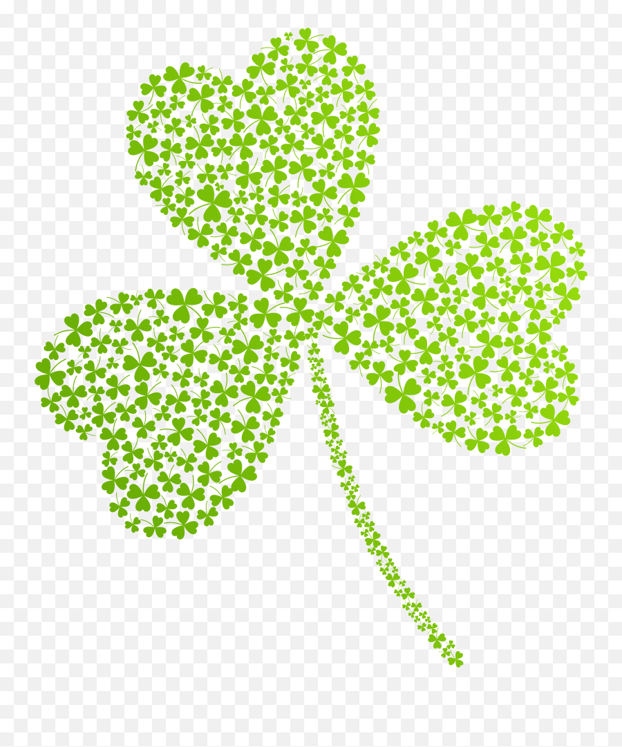 St Patricks Day Shamrock Transparent - St Day Shamrock Transparent Emoji,St Patrick's Day Emoji Art