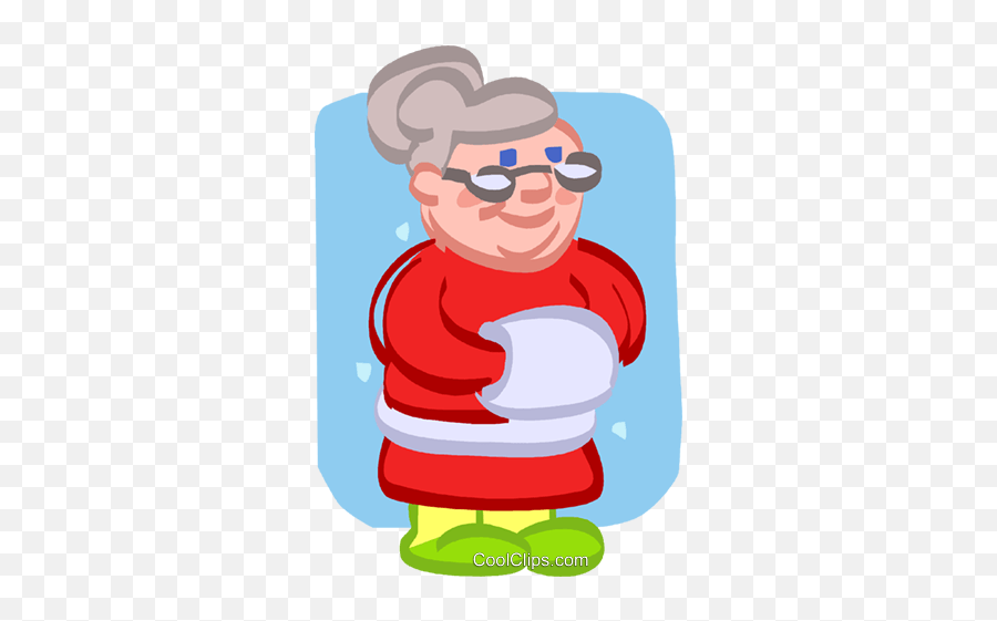 Grandmother Keeping Warm Royalty Free Vector Clip Art Emoji,Oldwoman Emoji