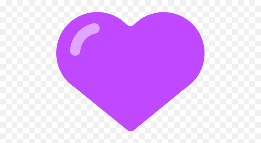 Purple Heart Emoji Transparent Transparent Images U2013 Free Png,Eart Emoji