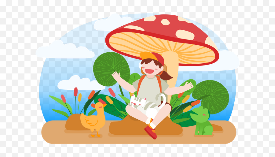 Premium Frog 3d Illustration Download In Png Obj Or Blend Emoji,Mushroom Cloud Emoji