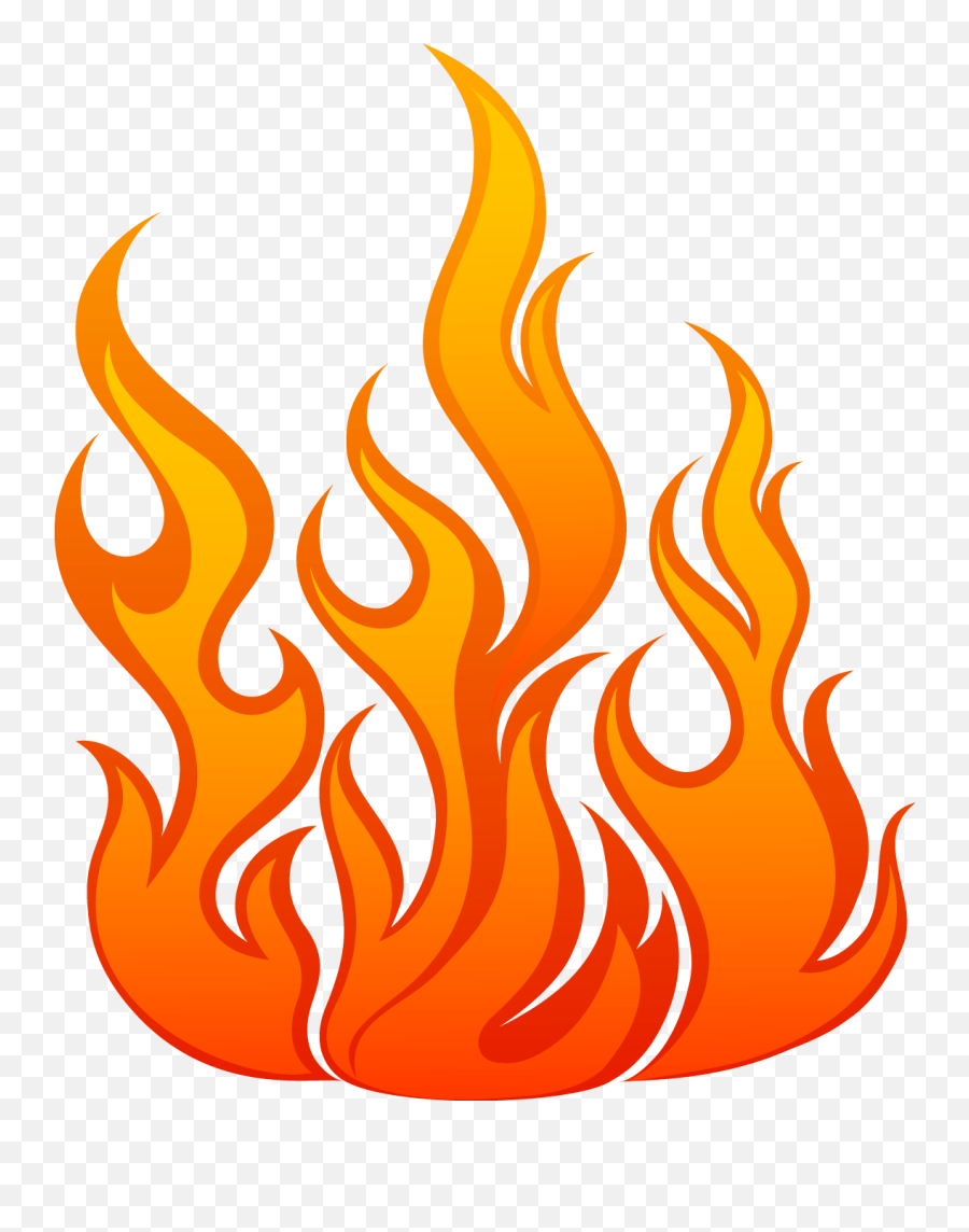 Flame Fire 01 Download Vector Emoji,Flaming Heart Emoji Copy Paste