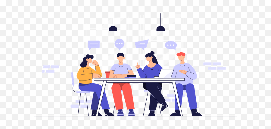 Group Discussion Icon - Download In Colored Outline Style Emoji,Emoji Group Discussion Group Discussion Icon - Download In Colored Outline Style Emoji,Emoji Group Discussion