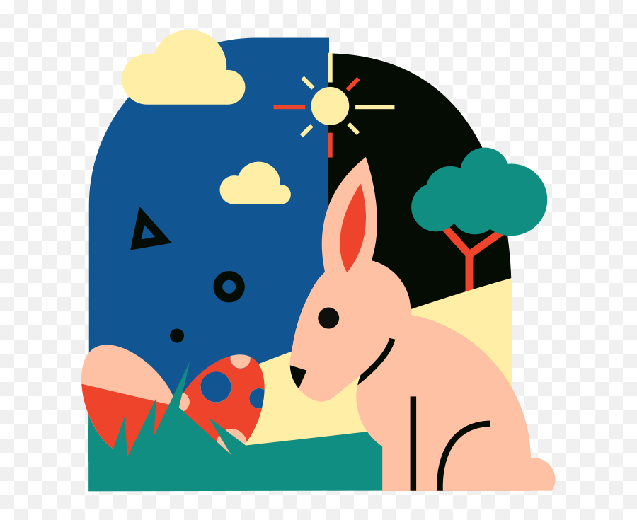 Easter Illustration In Png Svg Emoji,Easter Bunny Emoji