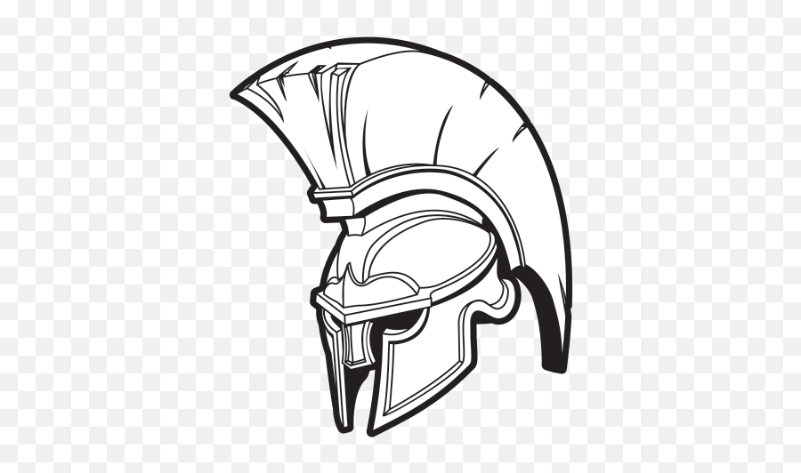 Greek Clipart War Helmet Greek War - Roman Helmet Drawing Png Emoji,Spartan Helmet Emoji