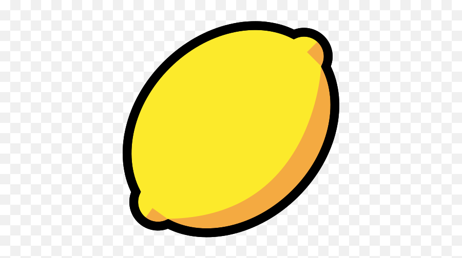 Lemon Emoji - Emoji Limon,Lemon Emoji