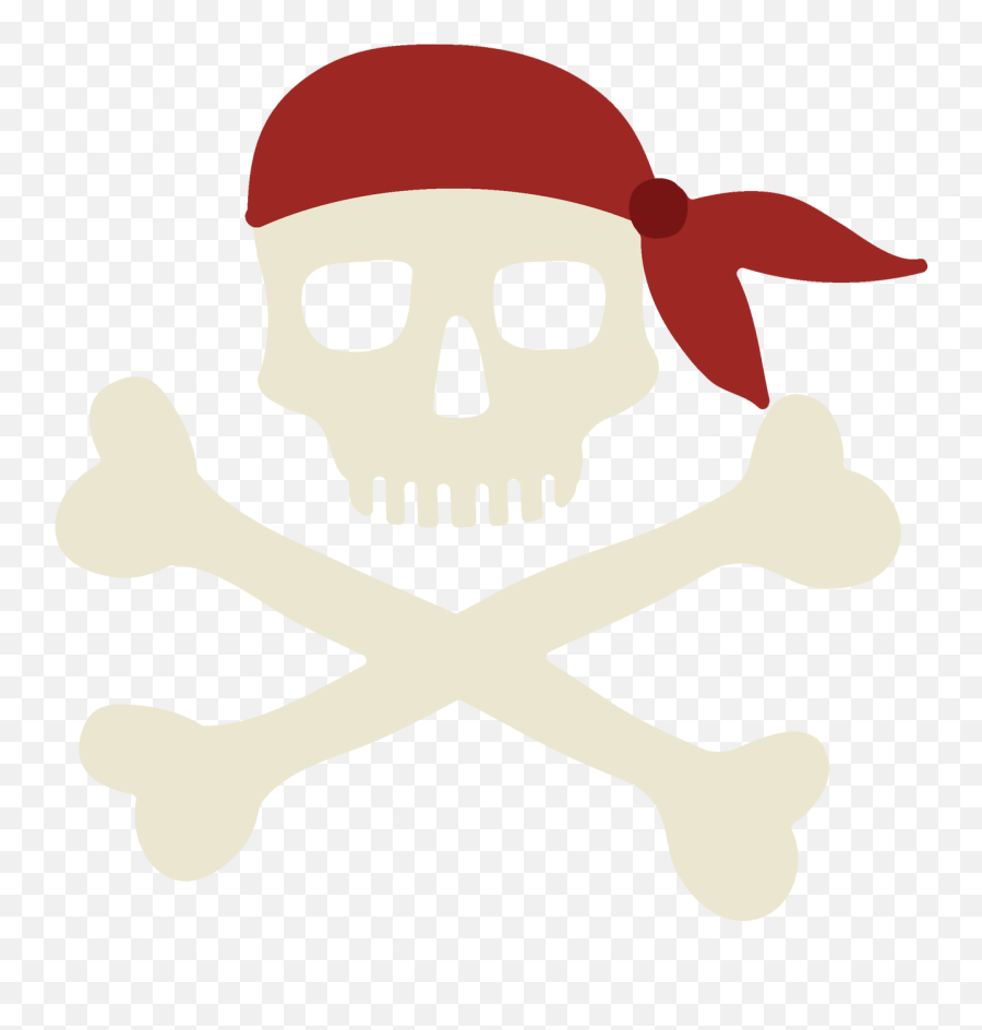 Skull And Crossbones Svg Cut File - Creepy Emoji,Skull And Bones Emoji