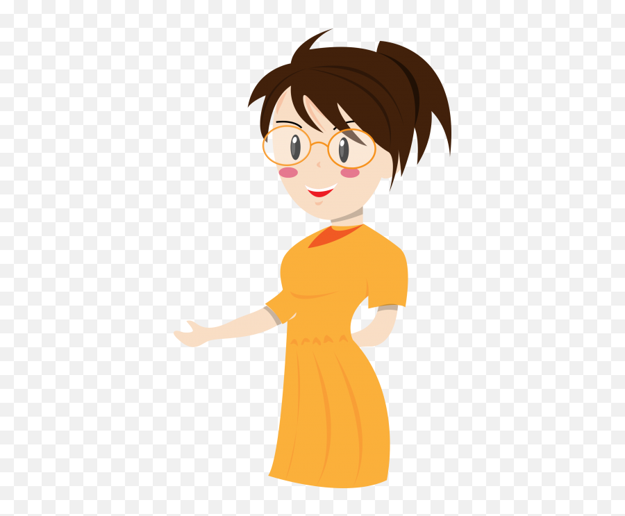 Download Teacher Free Png Transparent - Clipart Woman Cartoon Emoji,Woman Teacher Emoji