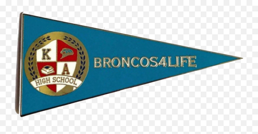 Broncos4life Kenwood Academy Pin - Language Emoji,High Af Emoji