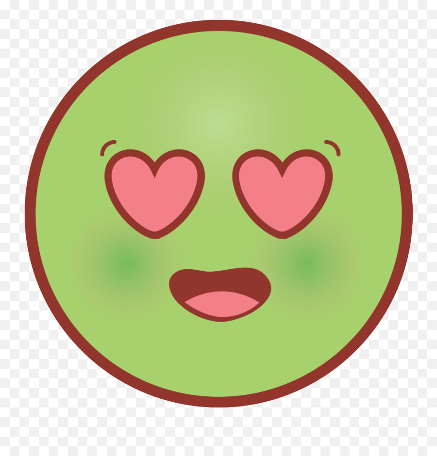 Free Emoji Face Circle Love Png With - Happy,Love Emoji