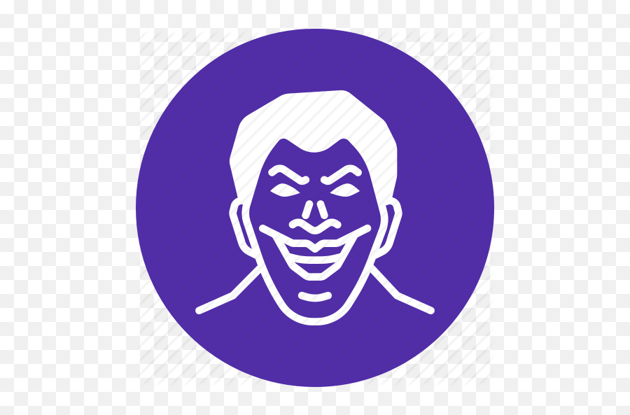 Antihero Character Joker Movie Villain Avatar Icon - Download On Iconfinder Happy Emoji,Emotion Of A Villain