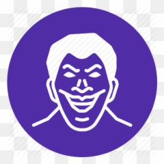 Antihero Character Joker Movie Villain Avatar Icon - Download On Iconfinder Happy Emoji,Emotion Of A Villain