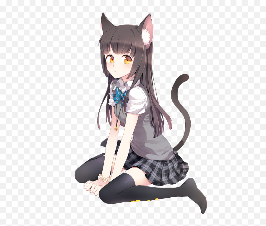 Anime Girl Transparent Picture - 12194 Transparentpng Transparent Anime Cat Girl Png Emoji,Baby Girl Emoji Transparent Background