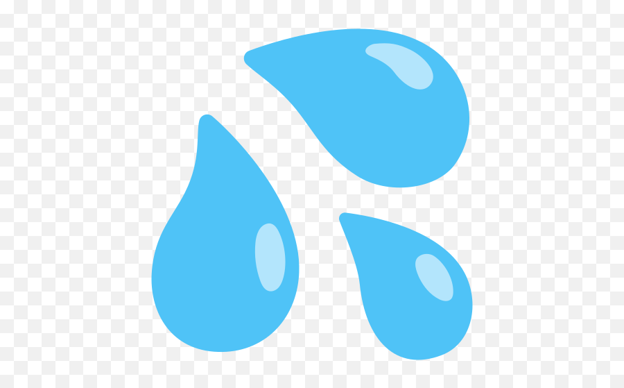 Sweat Droplets Emoji - Emoji Gotas,Splash Emoji