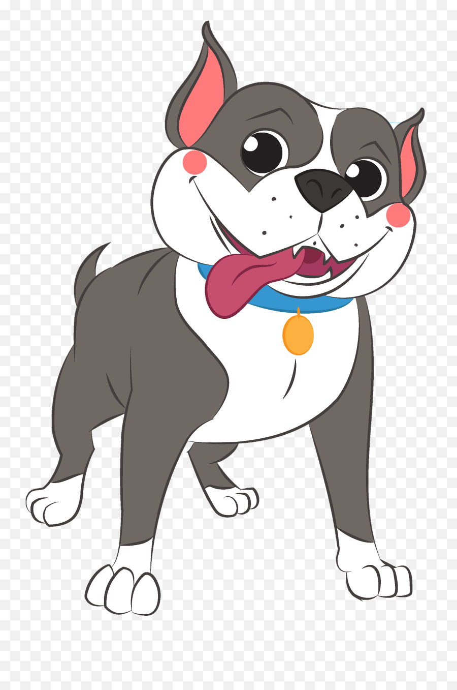 Pitbull Clipart - Collar Emoji,Pitbull Emoji