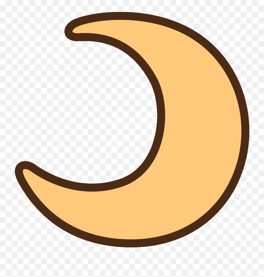 Crescent Moon Sticker By Pusheen For Ios Android Giphy - Pusheen Moon Emoji,Crescent Emoji