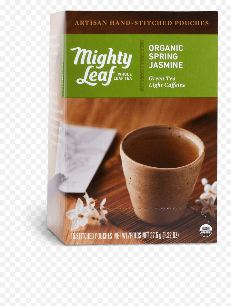 Mighty Leaf Organic Spring Jasmine Tea - Mighty Leaf Green Tea Tropical Emoji,Emotion Classic With Green Tea Extract