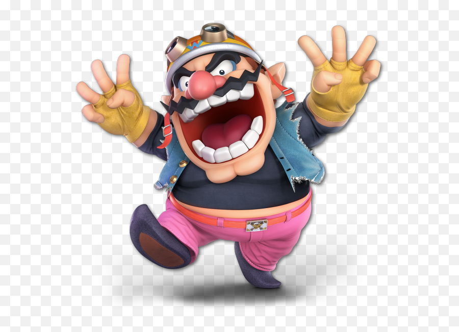 Wario Warioware Nintendo Sticker - Wario Super Smash Bros Ultimate Emoji,Warioware Emoji