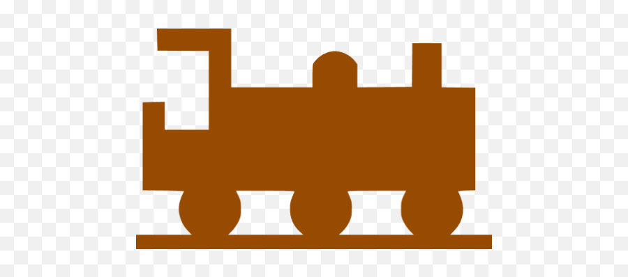 Brown Train 4 Icon - Train Icon Green Png Emoji,4 Trains On Emoticon Game