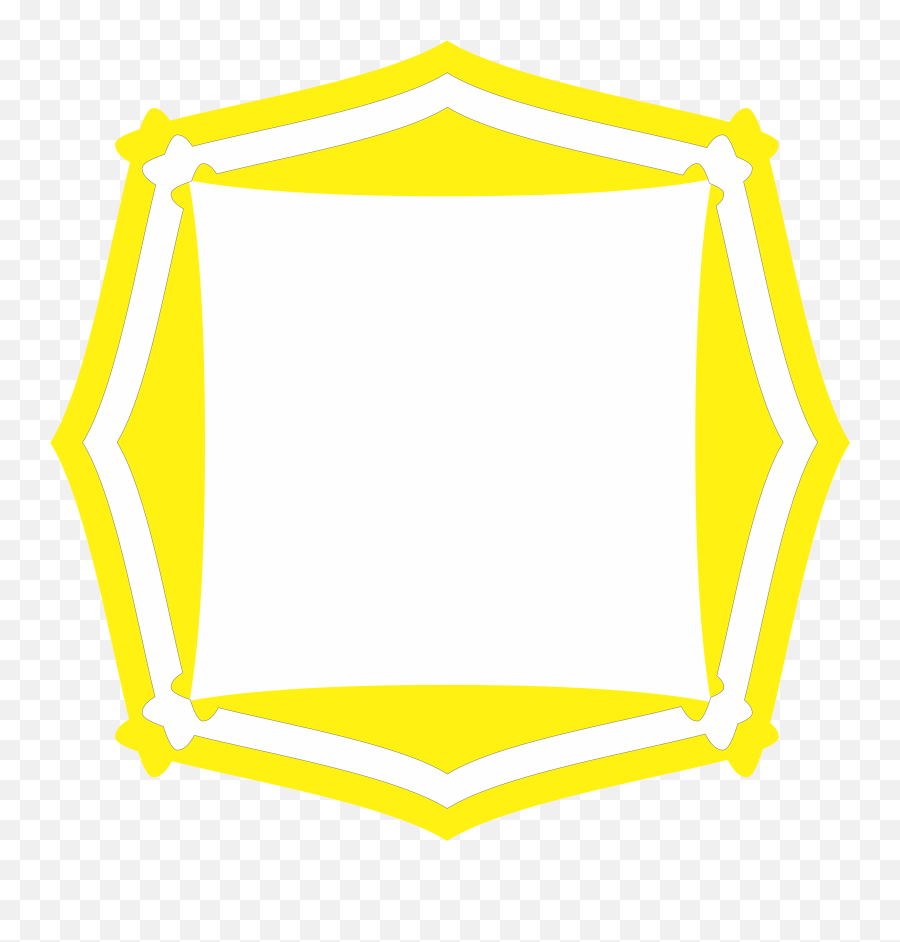 Frame Amarelo Png U2013 Psfont Tk - Decorative Emoji,Coração Amarelo Emoticon