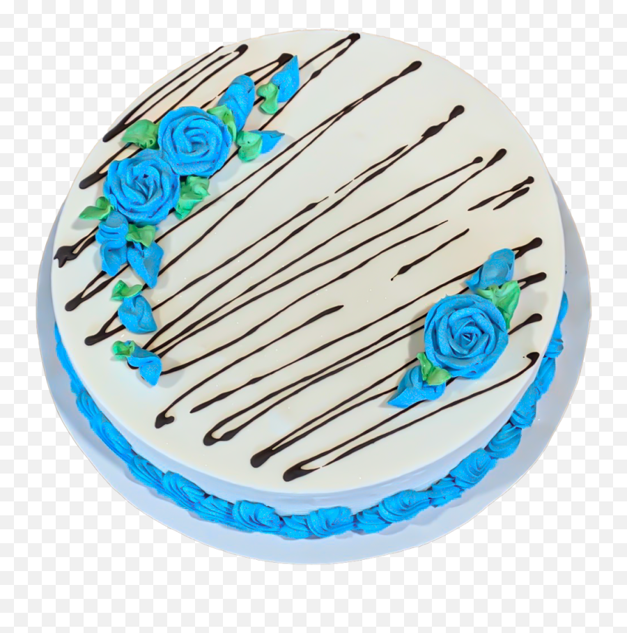 Blue Roses With Drizzle U2013 Lynn Dairy Queens Inc - Cake Decorating Supply Emoji,Blue Rose Emoticon