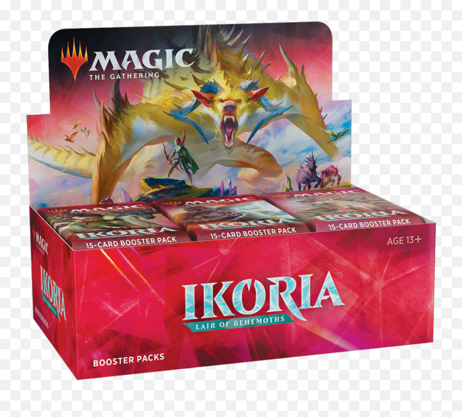 Mtg - Ikoria Draft Booster Box Emoji,Mtg Emotion Mechanic